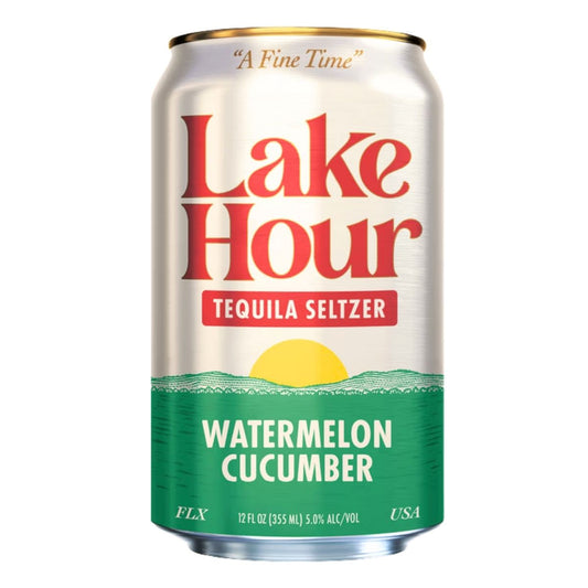Lake Hour Watermelon Cucumber Tequila Seltzer
