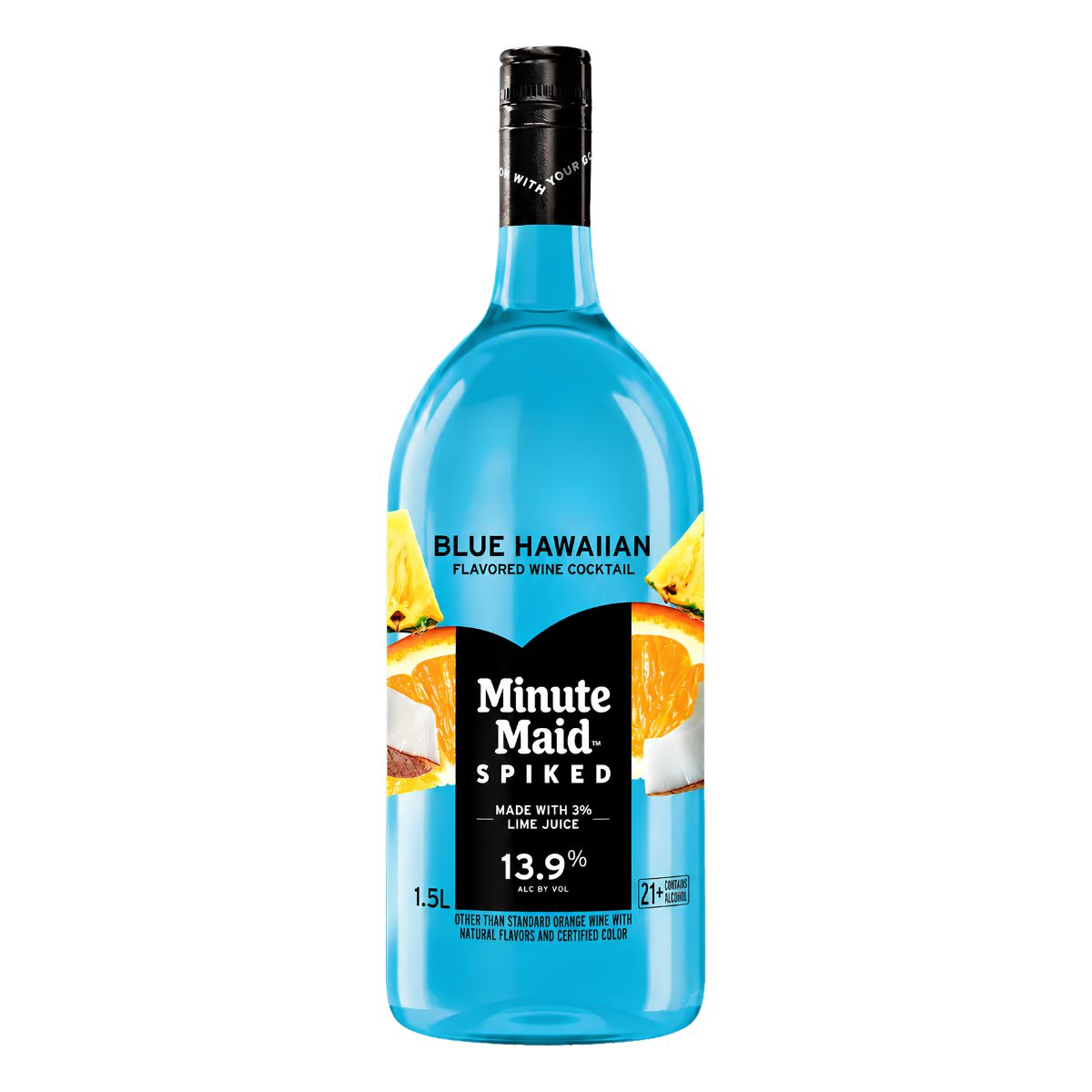 Minute Maid Spiked Bottled Blue Hawaiian