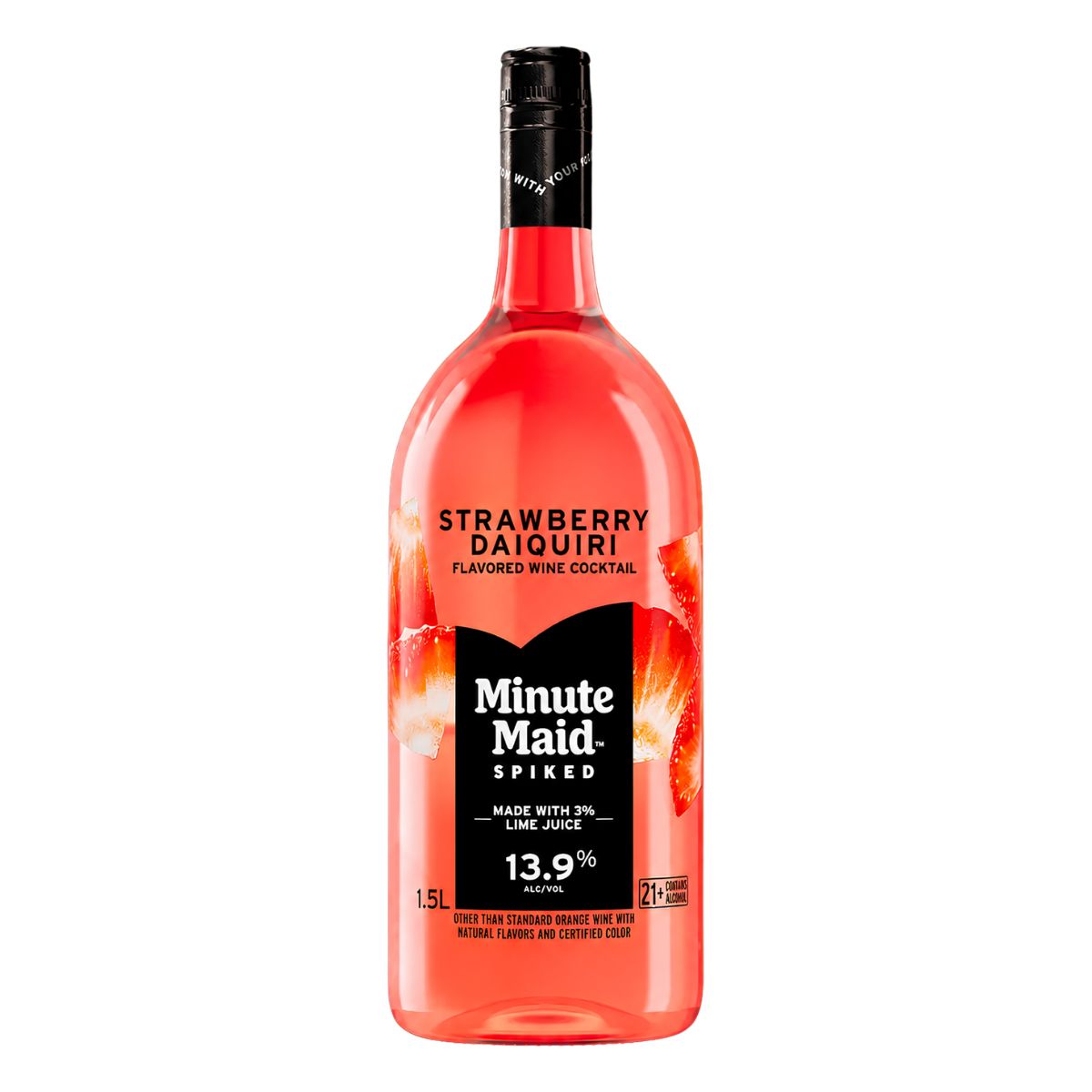 Minute Maid Spiked Bottled Strawberry Daiquiri