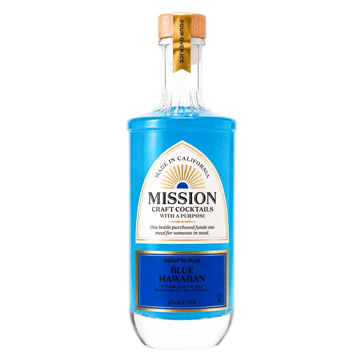 Mission Cocktails Blue Hawaiian
