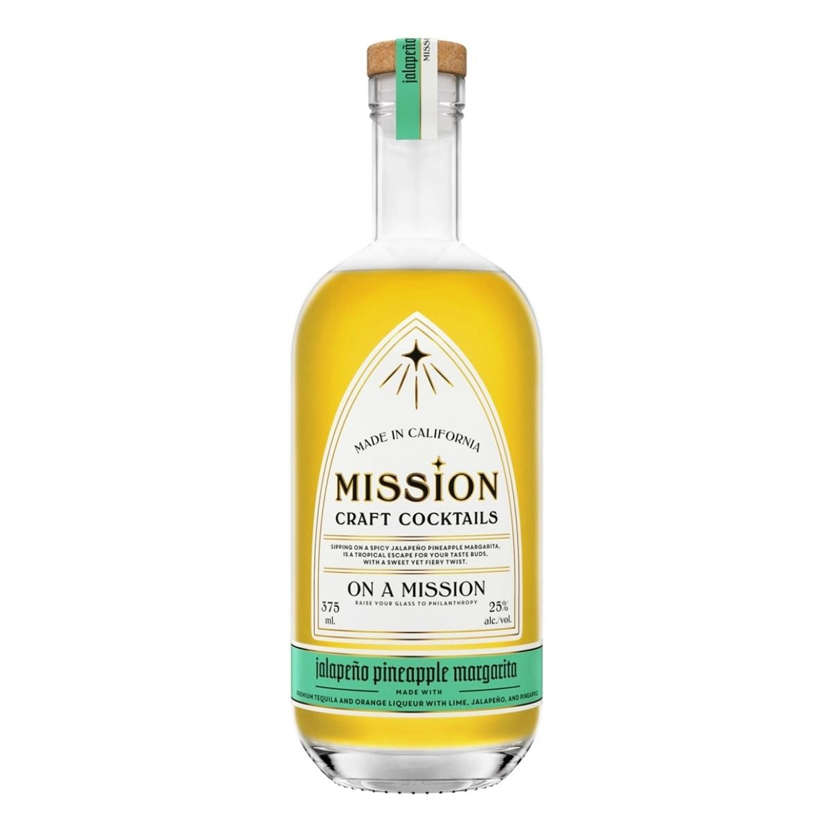 Mission Cocktails Jalapeno Pineapple Margarita