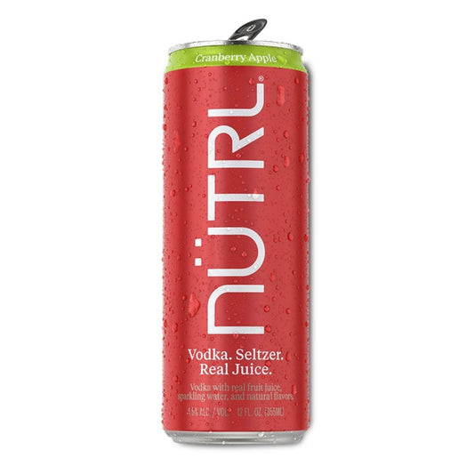 NUTRL Cranberry Apple Vodka Seltzer