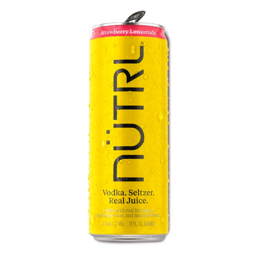 NUTRL Strawberry Lemonade Vodka Seltzer
