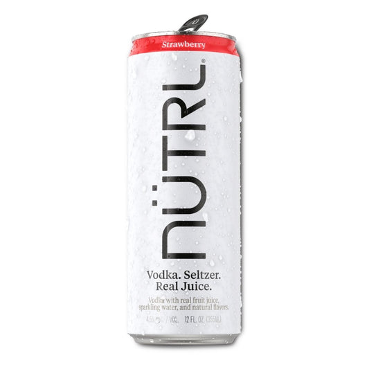 NUTRL Strawberry Vodka Seltzer