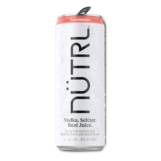 NUTRL Watermelon Vodka Seltzer