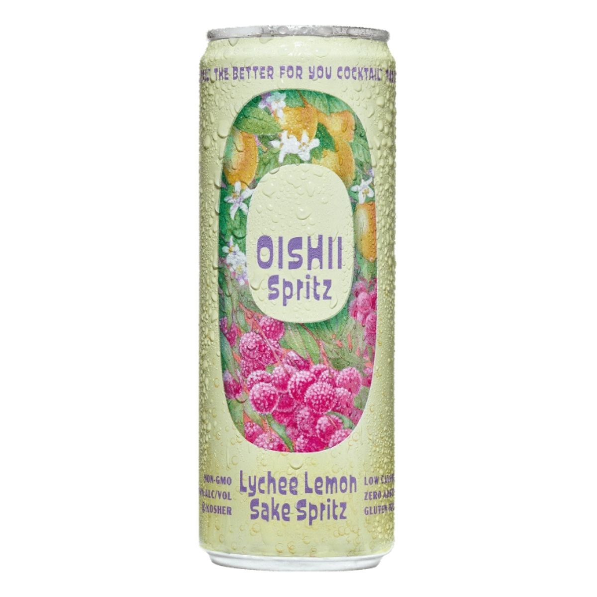 Oishii Lychee Lemon Sake Spritz