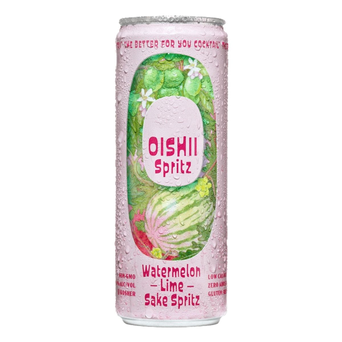 Oishii Watermelon Lime Sake Spritz