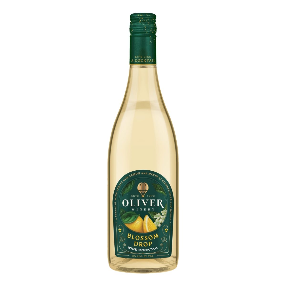 Oliver Winery Blossom Drop Wine Cocktail
