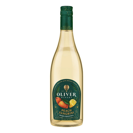 Oliver Winery Peach Sangrini Wine Cocktail