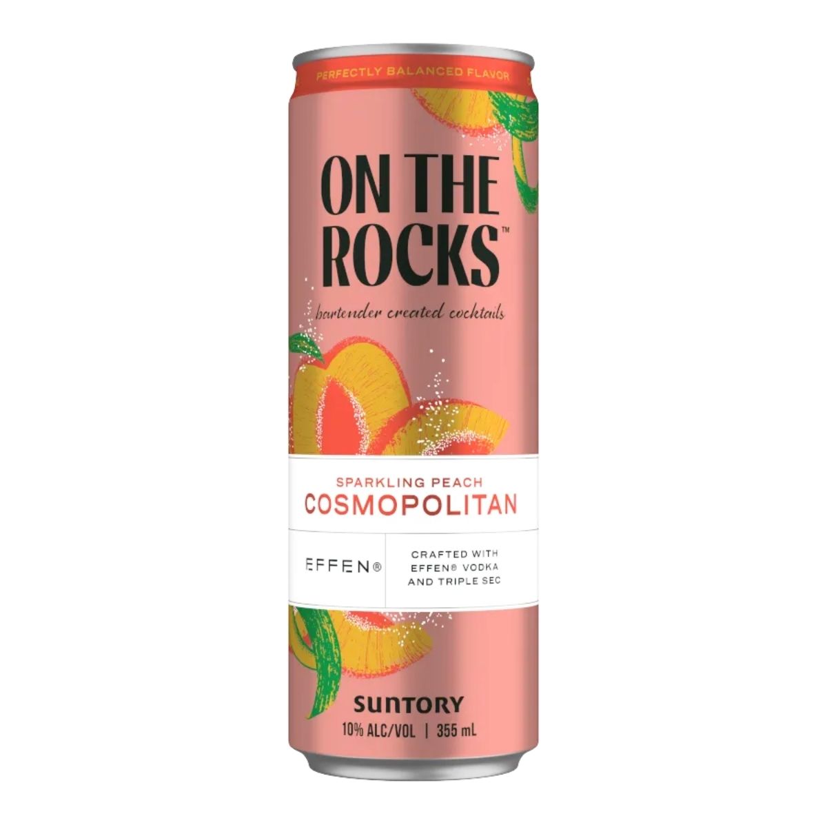 On The Rocks Sparkling Peach Cosmopolitan