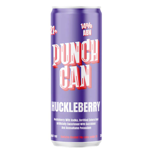 Punch Can Huckleberry Vodka Cocktail