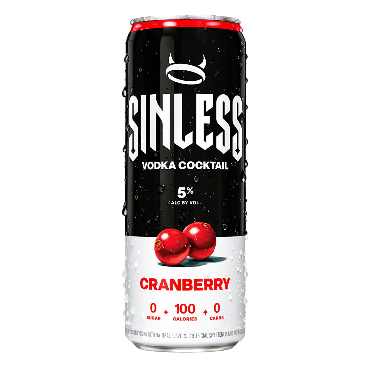 Sinless Cranberry Vodka Cocktail