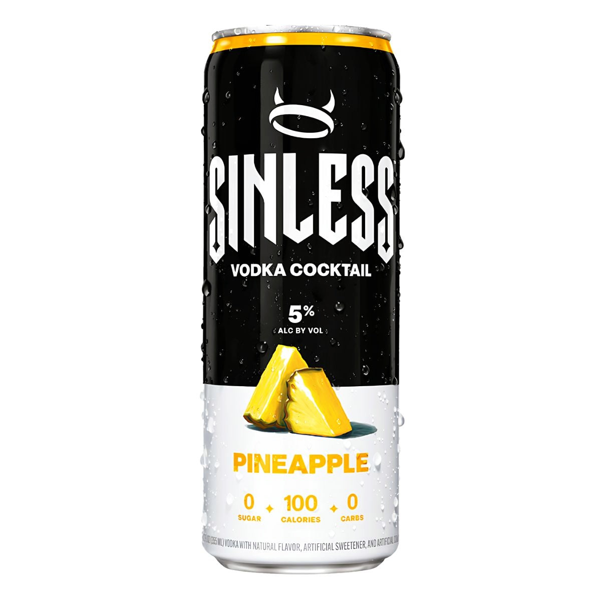 Sinless Pineapple Vodka Cocktail