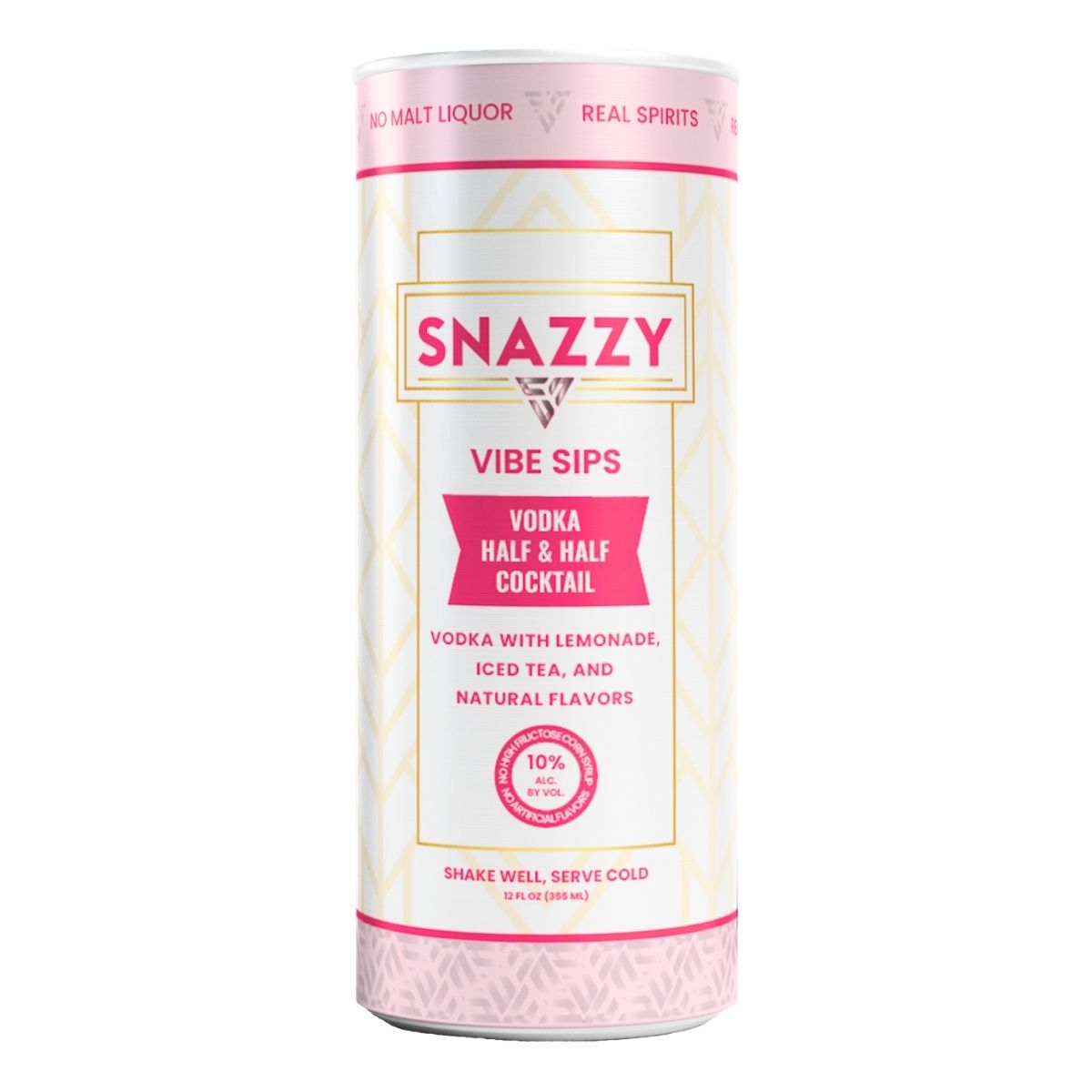 Snazzy Vodka Half & Half Cocktail