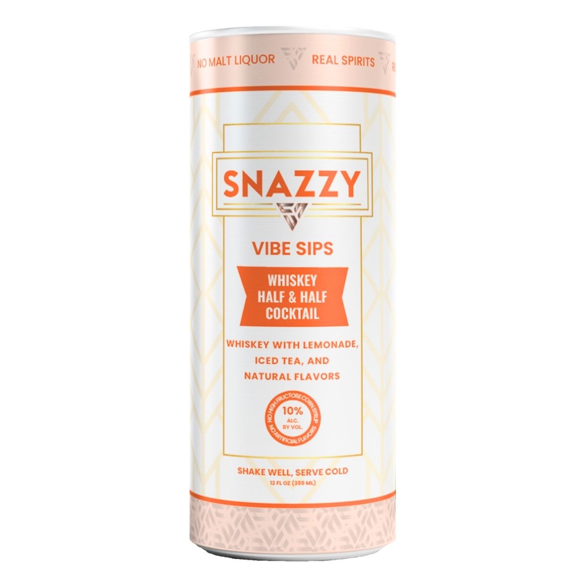 Snazzy Whiskey Half & Half Cocktail