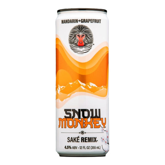 Snow Monkey Mandarin + Grapefruit Sake Remix