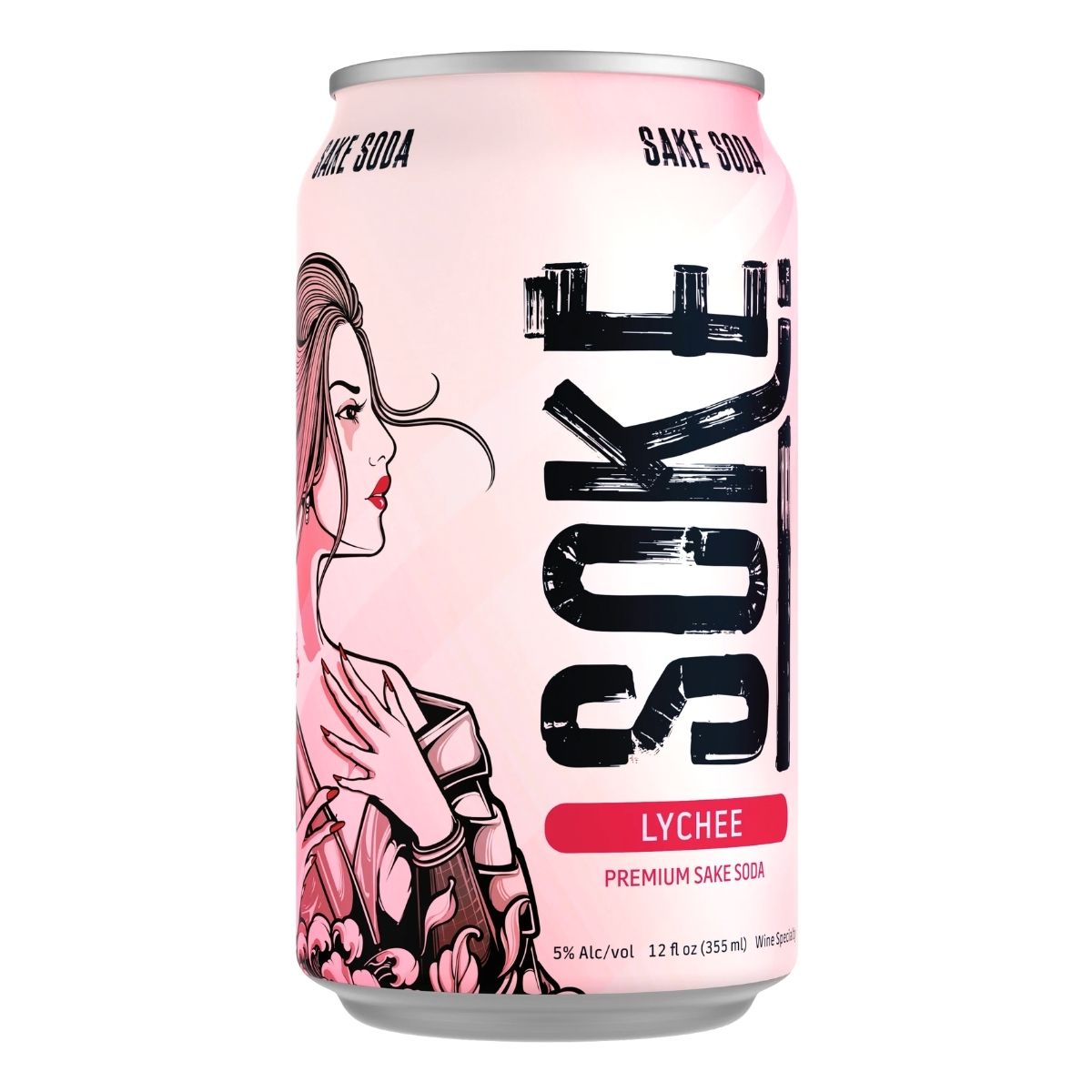 Soke Cocktails Lychee Sake Soda