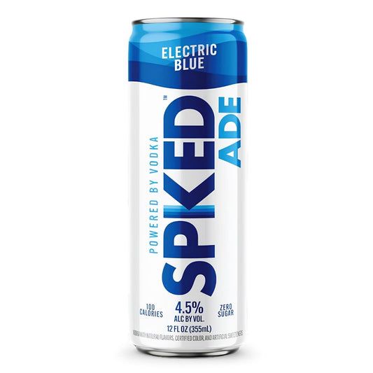 SpikedAde Electric Blue Vodka Cocktail