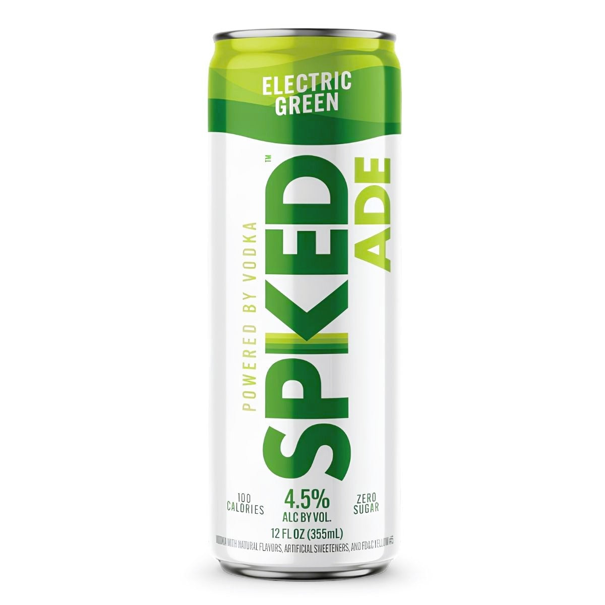 SpikedAde Electric Green Vodka Cocktail