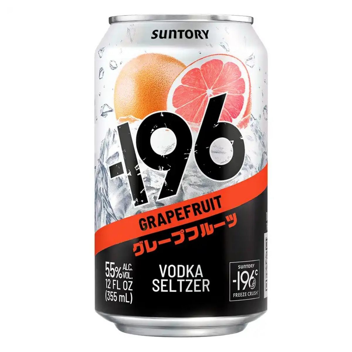Suntory -196 Grapefruit Vodka Seltzer