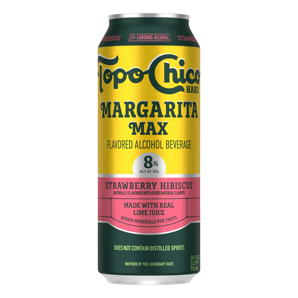Topo Chico Hard Strawberry Hibiscus Margarita Max