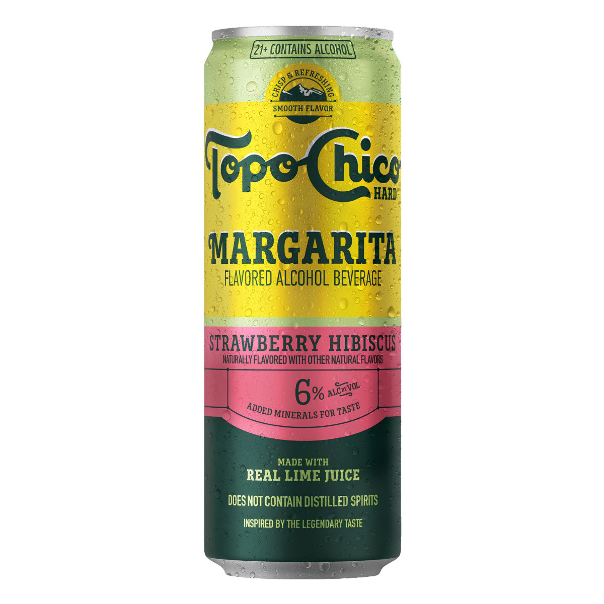 Topo Chico Hard Strawberry Hibiscus Margarita