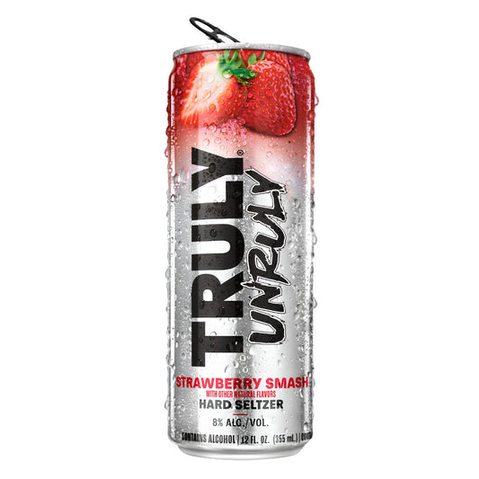 Truly Unruly Strawberry Smash Hard Seltzer