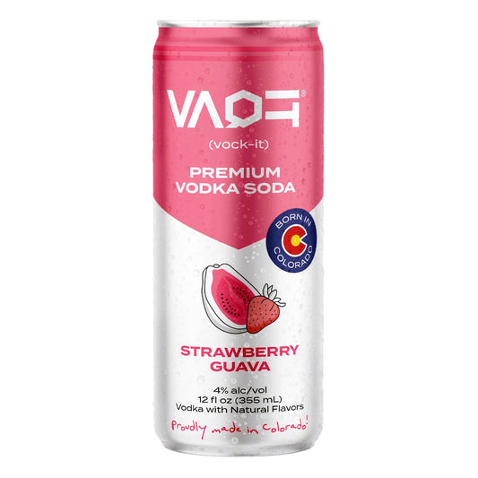 VAQIT Strawberry Guava Vodka Soda